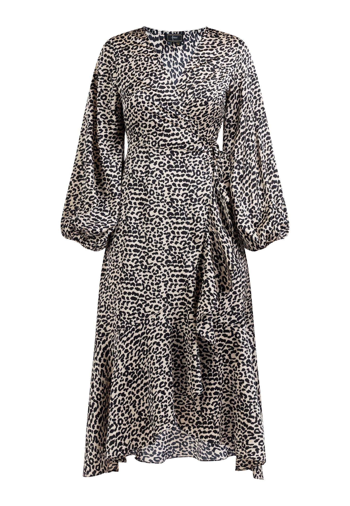 faina women's wrap dress