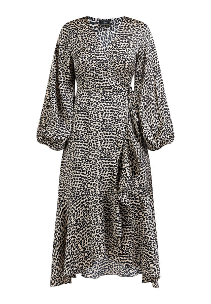 faina women's wrap dress