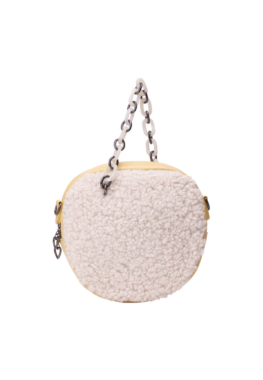 myMo women's bag with teddy fur