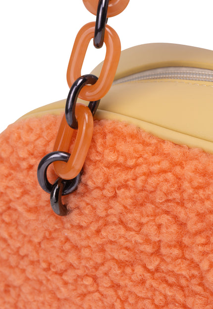 myMo Women's Bag With Teddy Fur