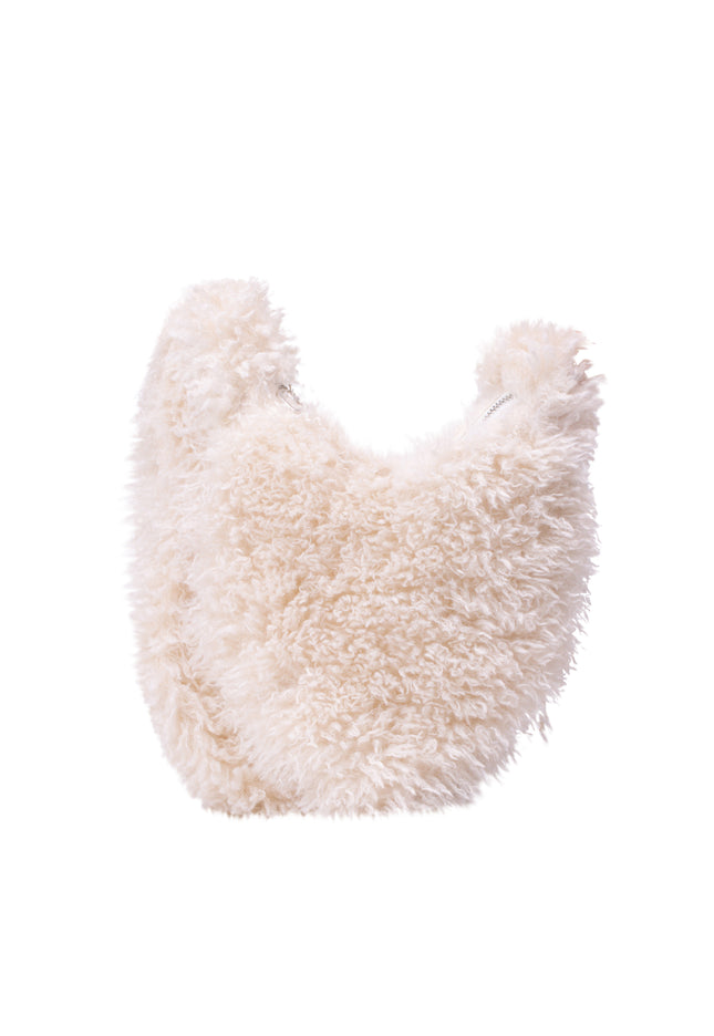 myMo Damska Torba Z Futerkiem Teddy