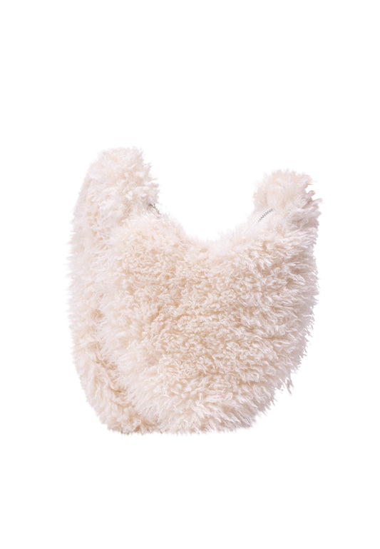 myMo women's bag with teddy fur