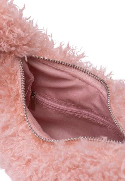myMo women's bag with teddy fur