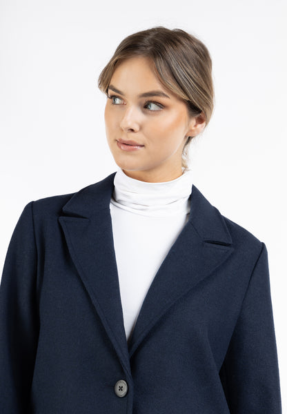 DreiMaster Klassik women's long wool blend blazer