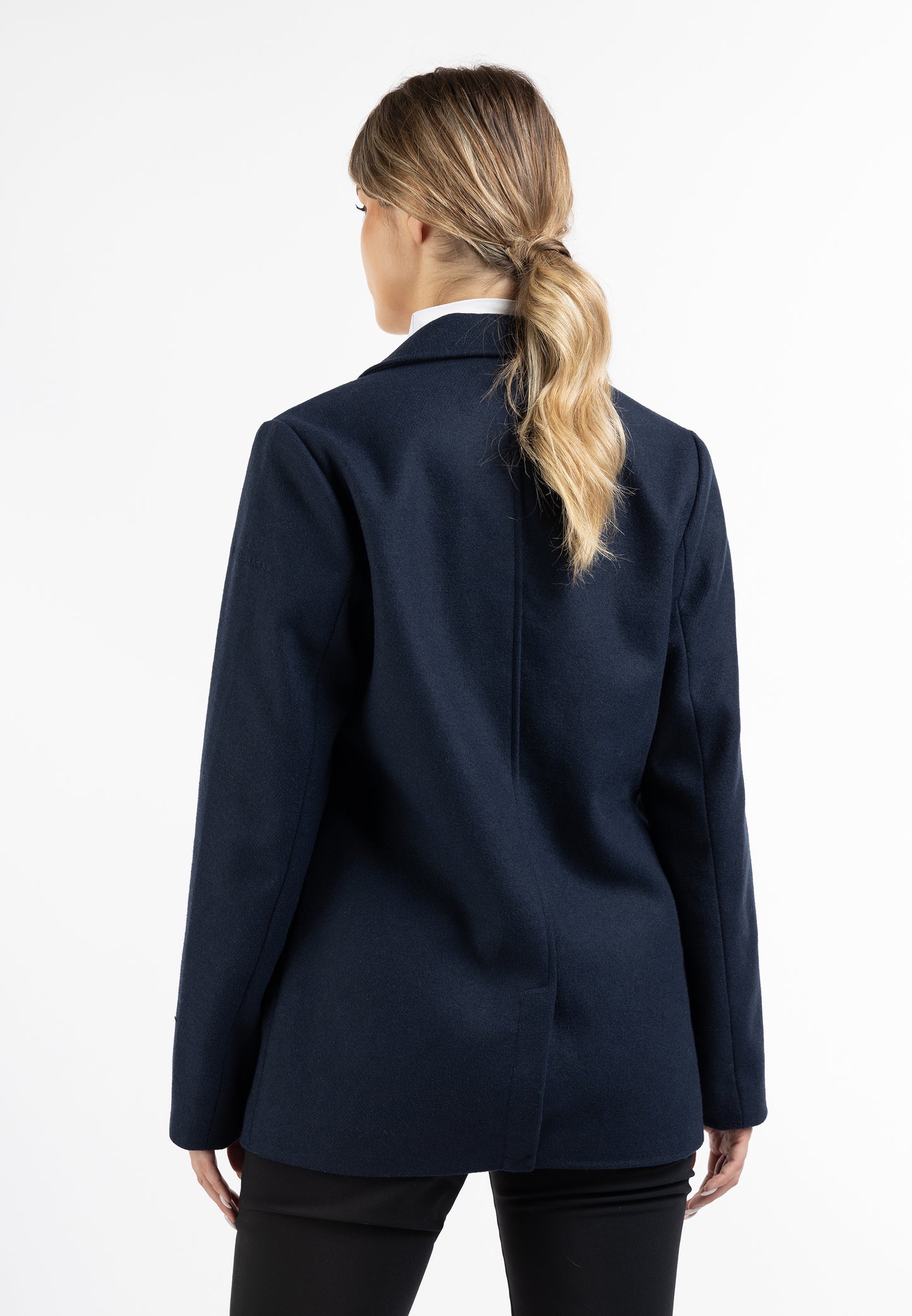 DreiMaster Klassik women's long wool blend blazer
