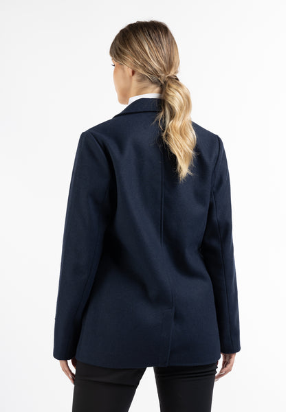 DreiMaster Klassik women's long wool blend blazer