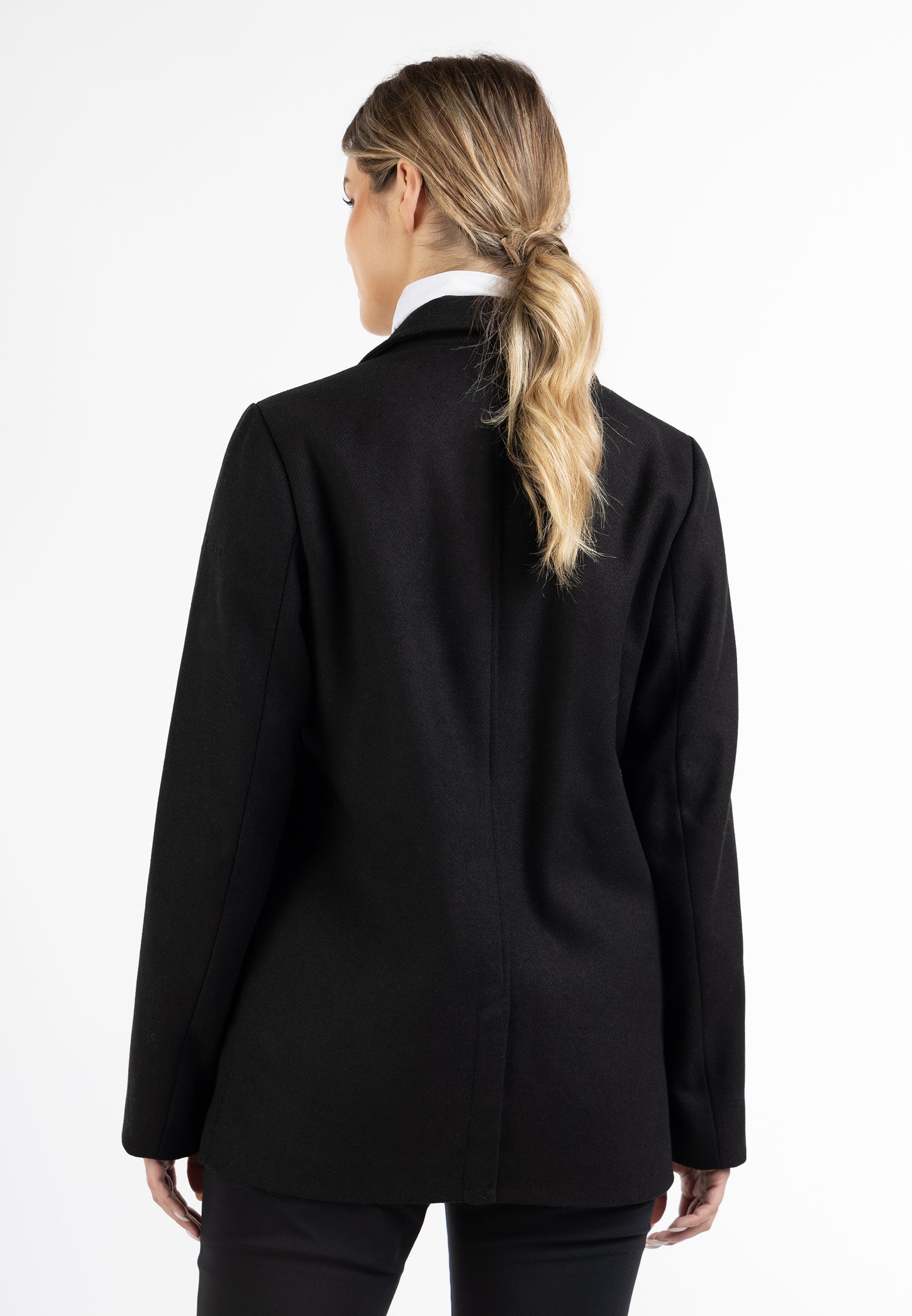 DreiMaster Klassik women's long wool blend blazer