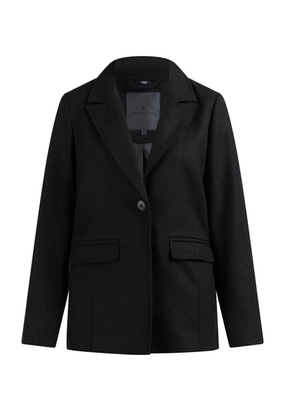 DreiMaster Klassik women's long wool blend blazer