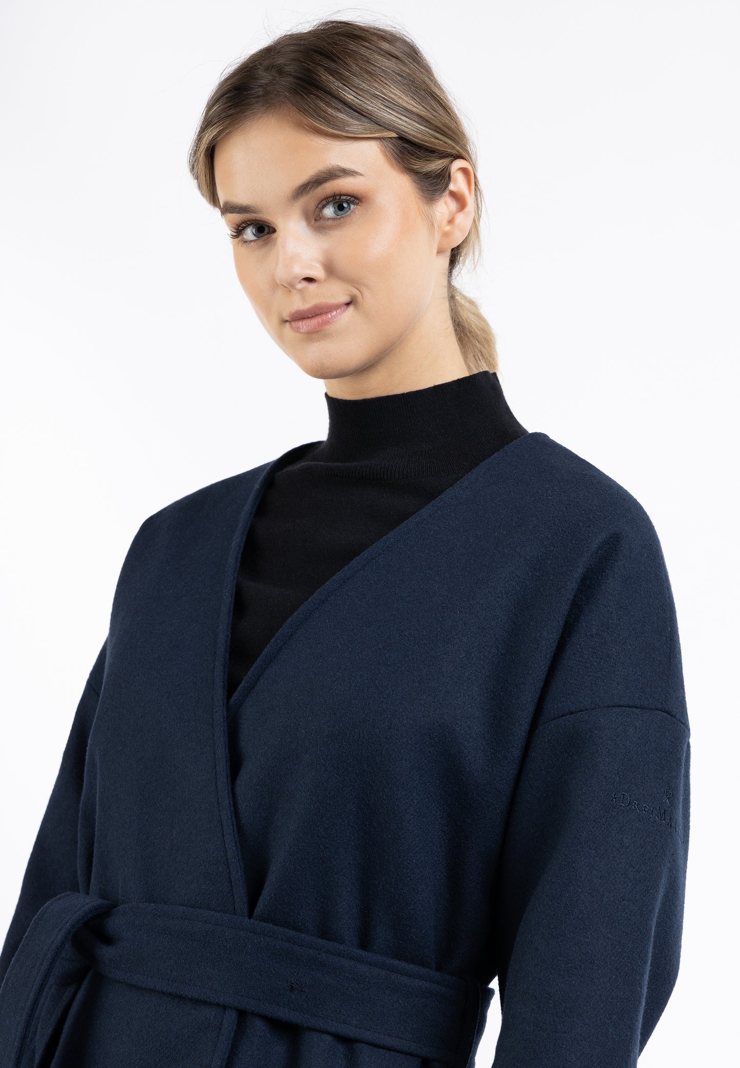 DreiMaster Klassik women's transitional jacket made from a wool blend