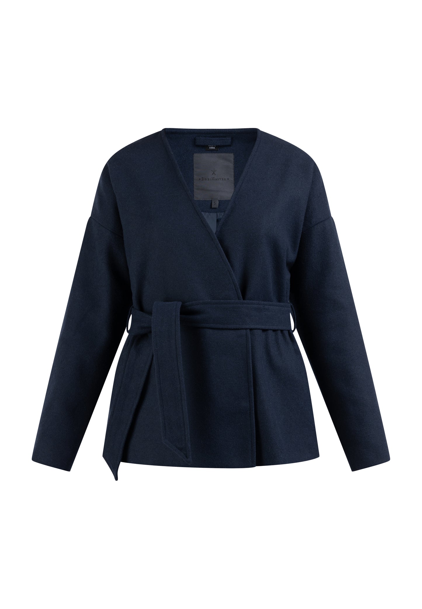 DreiMaster Klassik women's transitional jacket made from a wool blend