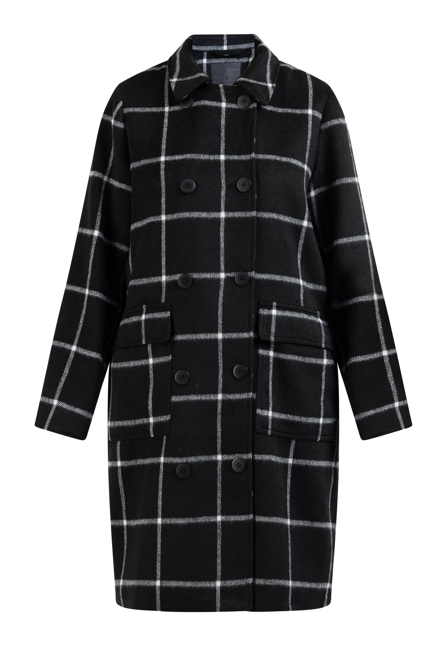 DreiMaster Klassik women's transitional coat made of wool blend