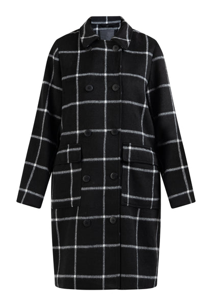 DreiMaster Klassik women's transitional coat made of wool blend