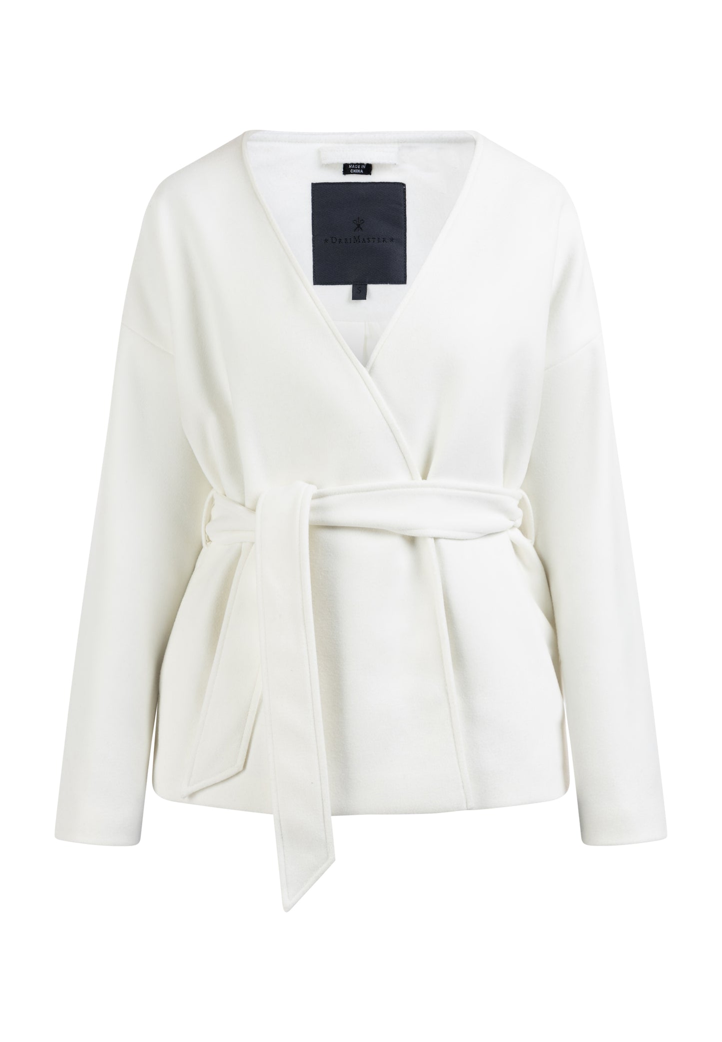 DreiMaster Klassik women's transitional jacket made from a wool blend