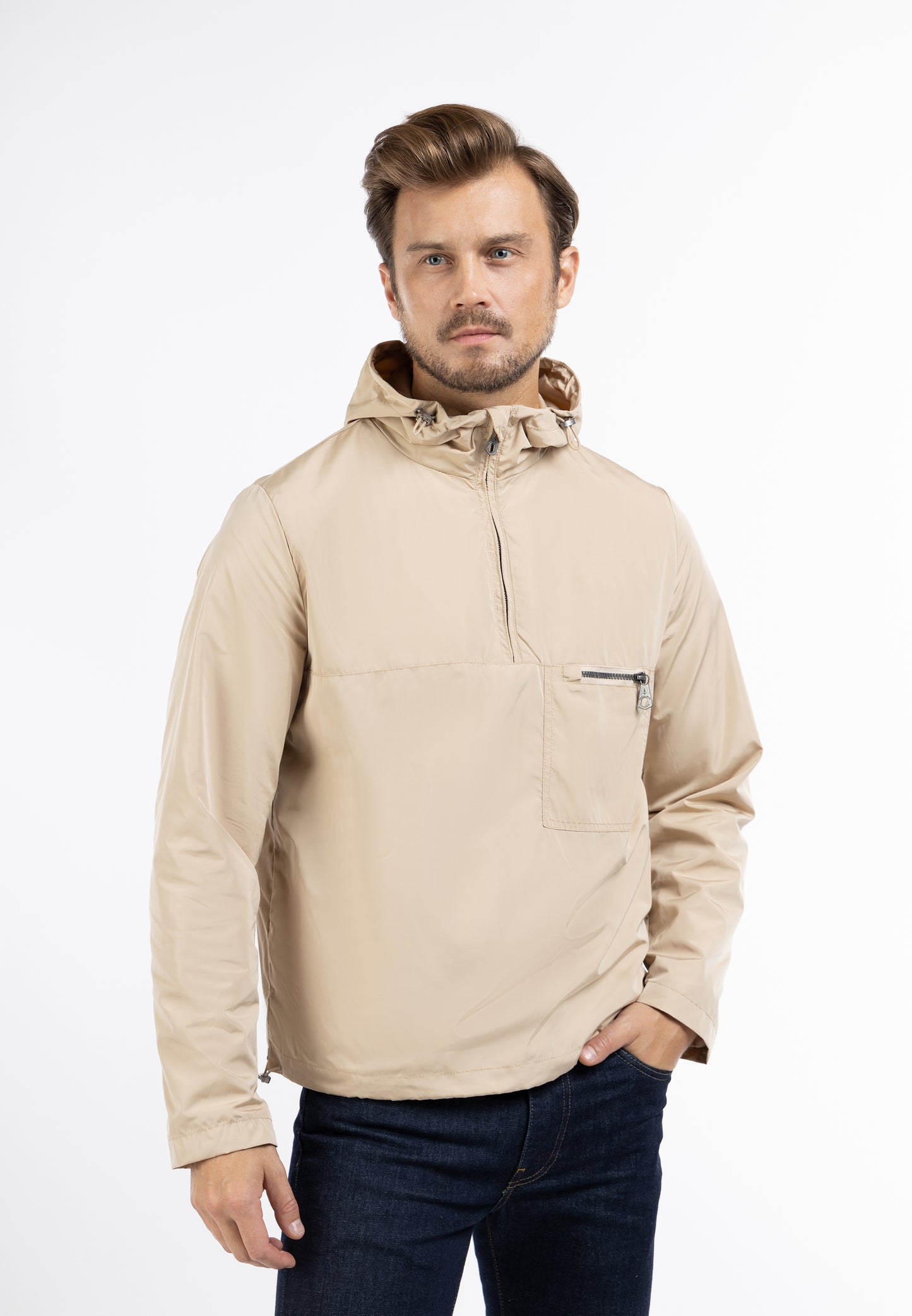 DreiMaster Maritim men's transitional jacket recycled material