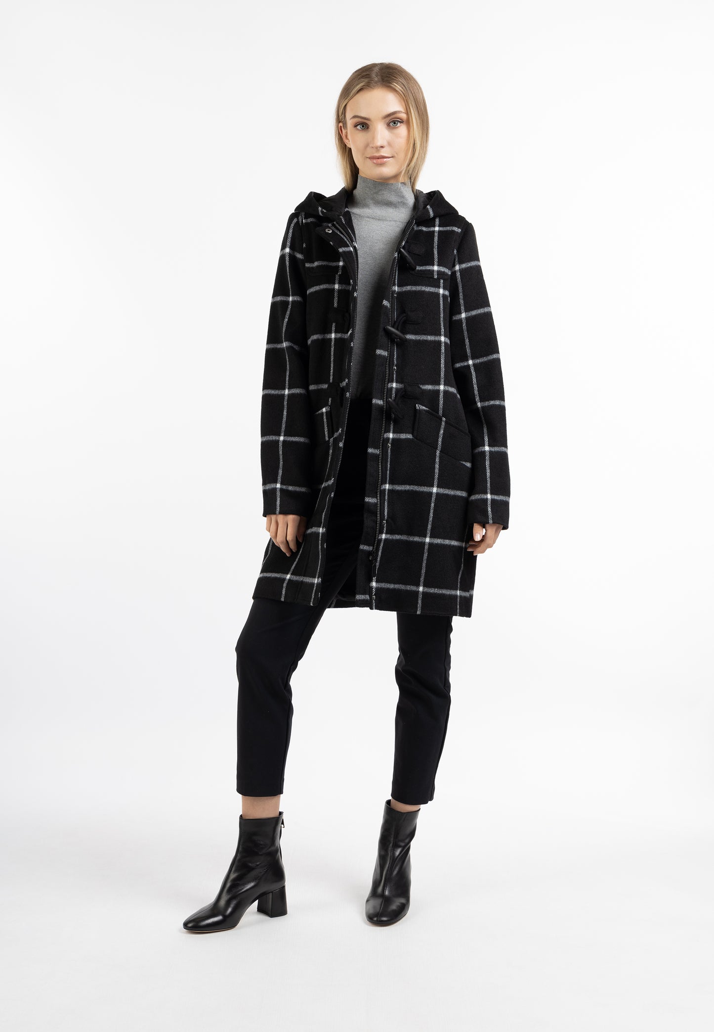 DreiMaster Klassik women's wool blend duffle coat