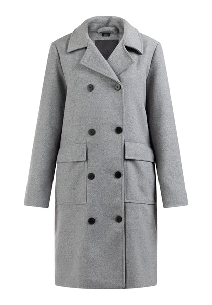 DreiMaster Klassik women's transitional coat made of wool blend