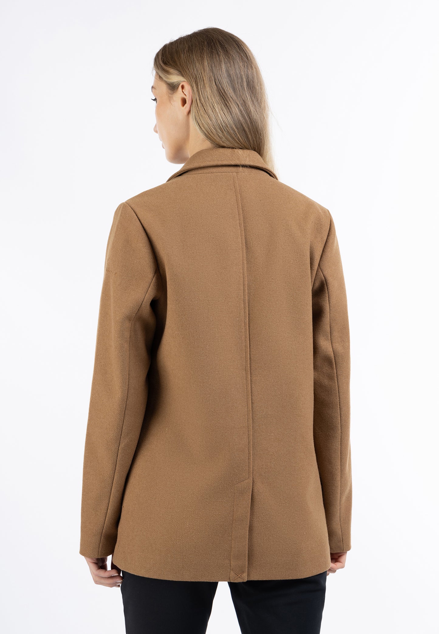 DreiMaster Klassik women's long wool blend blazer