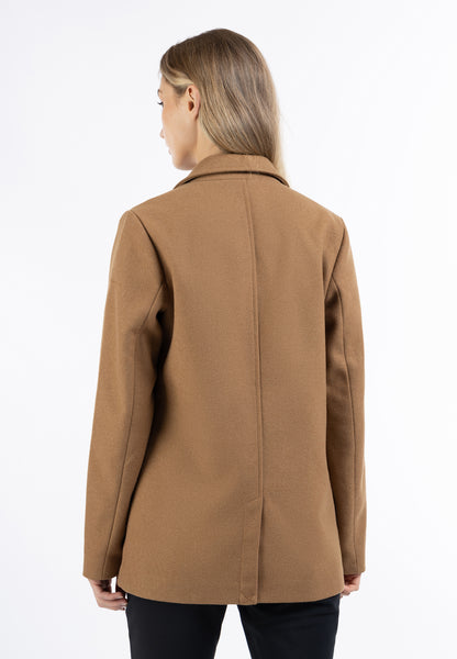 DreiMaster Klassik women's long wool blend blazer