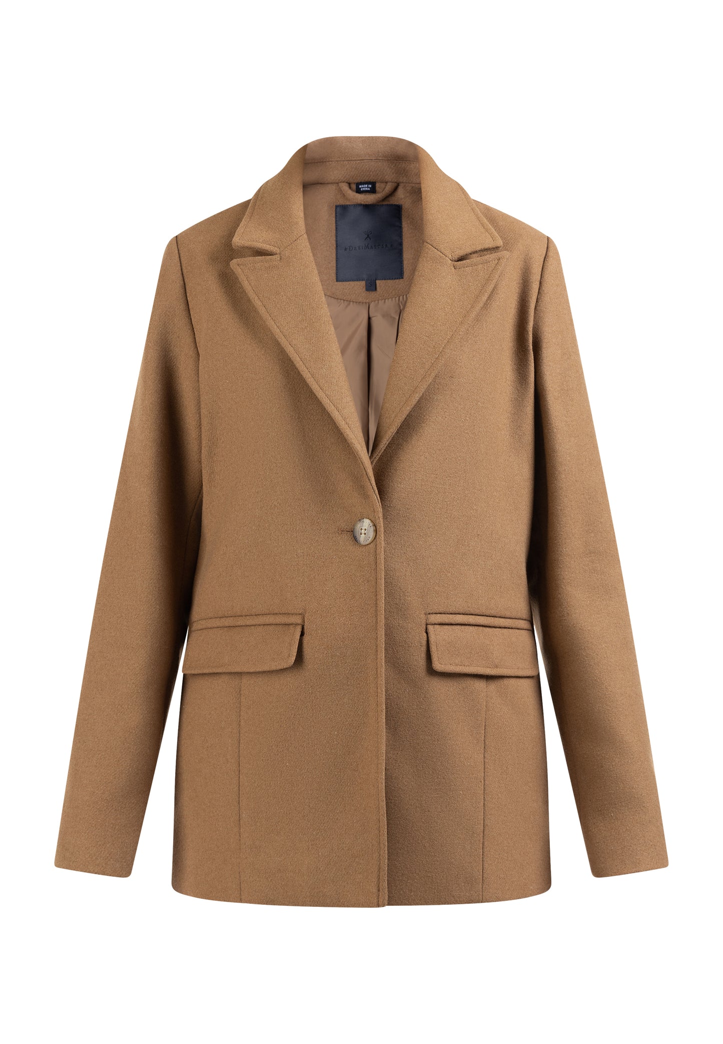 DreiMaster Klassik women's long wool blend blazer