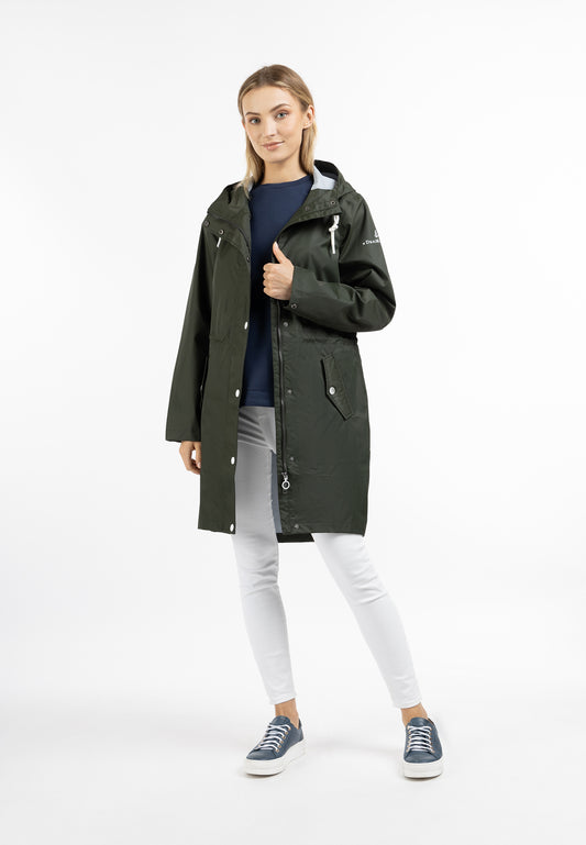 DreiMaster Maritim women's rain jacket with interior print