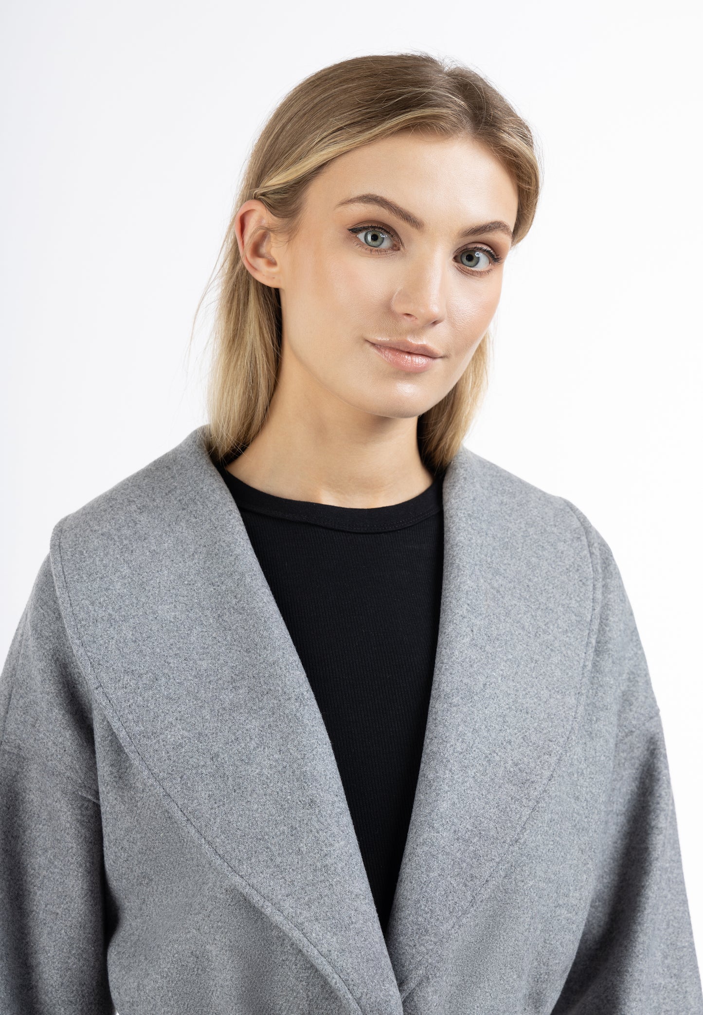 DreiMaster Vintage women's transitional coat made of wool blend
