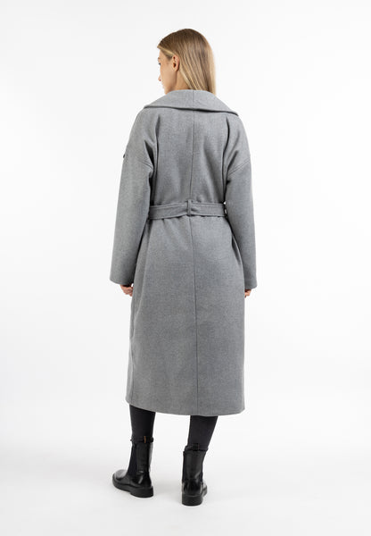 DreiMaster Vintage women's transitional coat made of wool blend