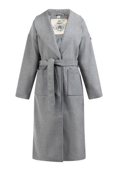 DreiMaster Vintage women's transitional coat made of wool blend