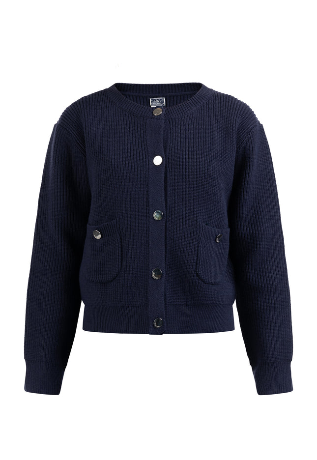 DreiMaster Maritim Women's Cardigan With Button