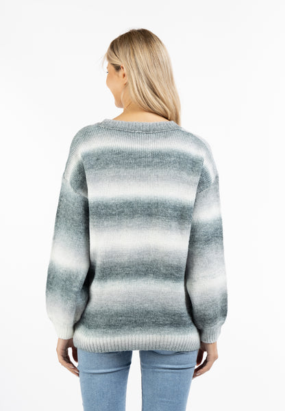 usha damski sweter z dzianiny