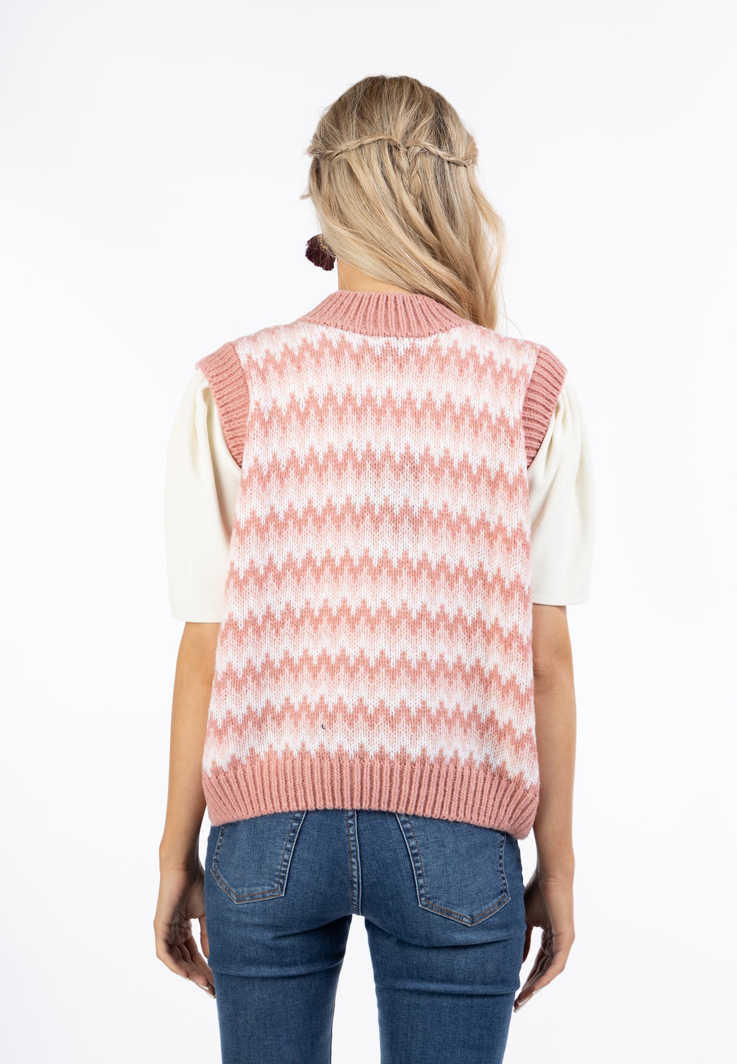 usha FESTIVAL women's knit sweater vest