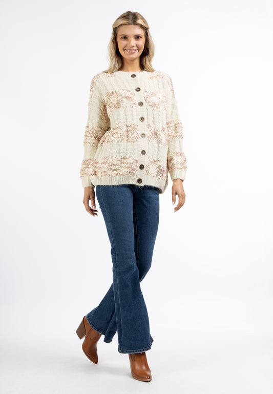 usha FESTIVAL women's cardigan with button