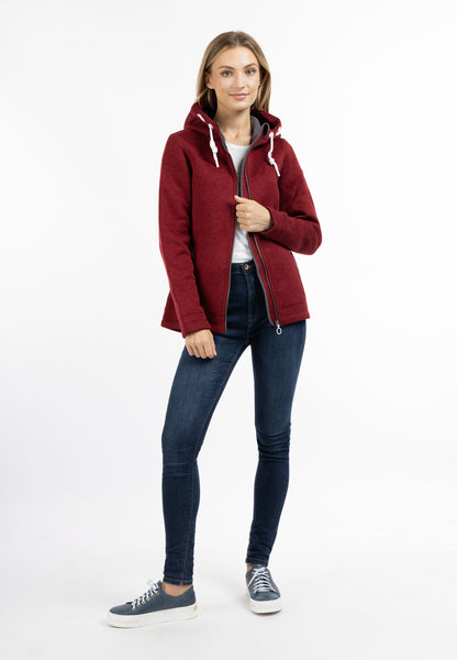 DreiMaster Maritim women's knitted fleece jacket