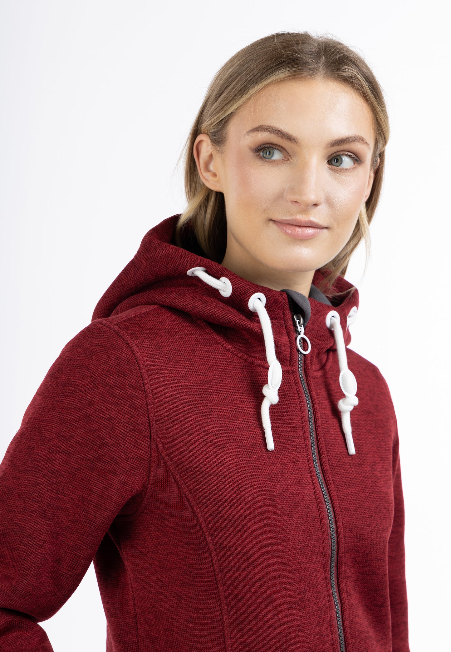 DreiMaster Maritim women's knitted fleece jacket