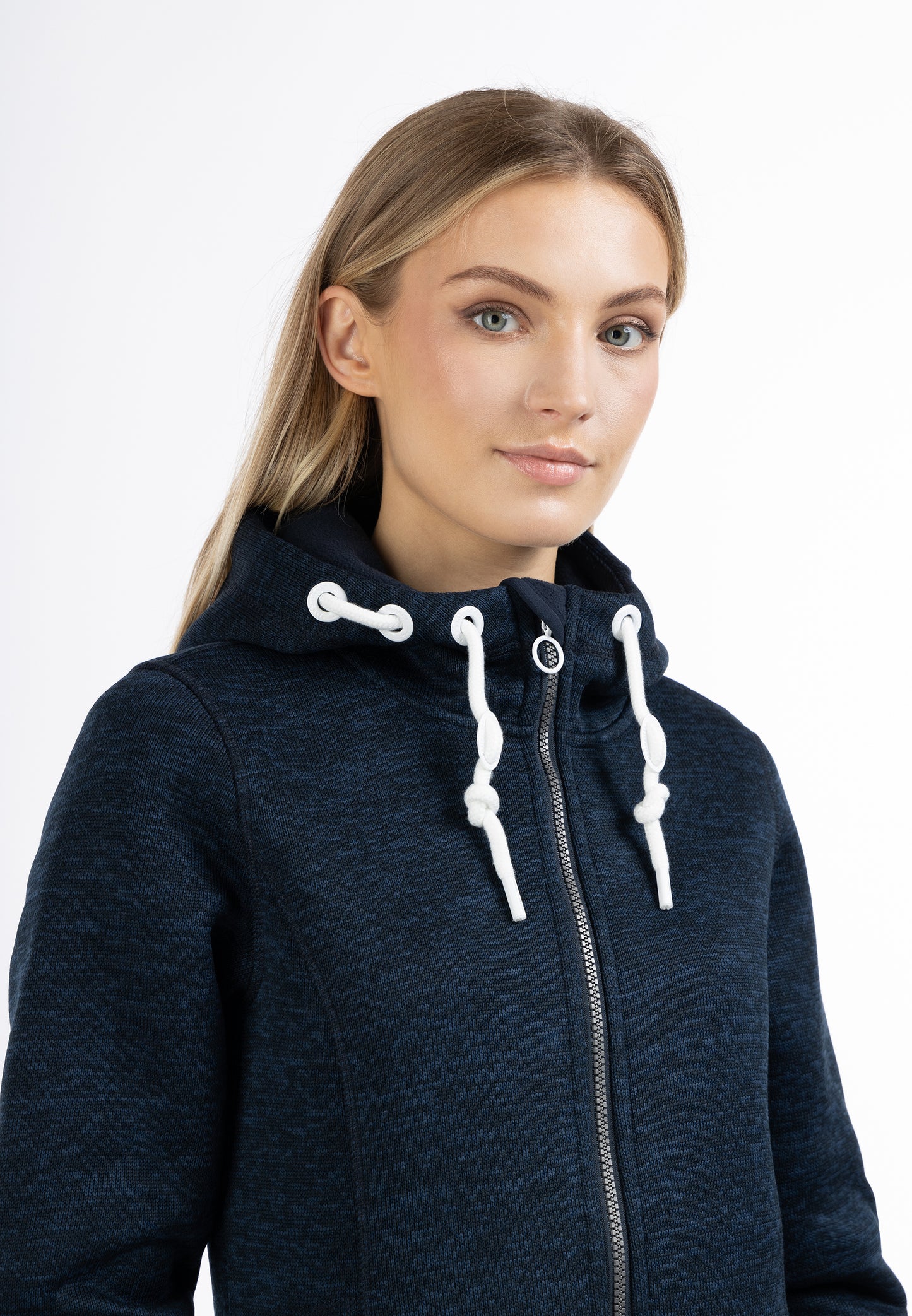 DreiMaster Maritim women's knitted fleece jacket