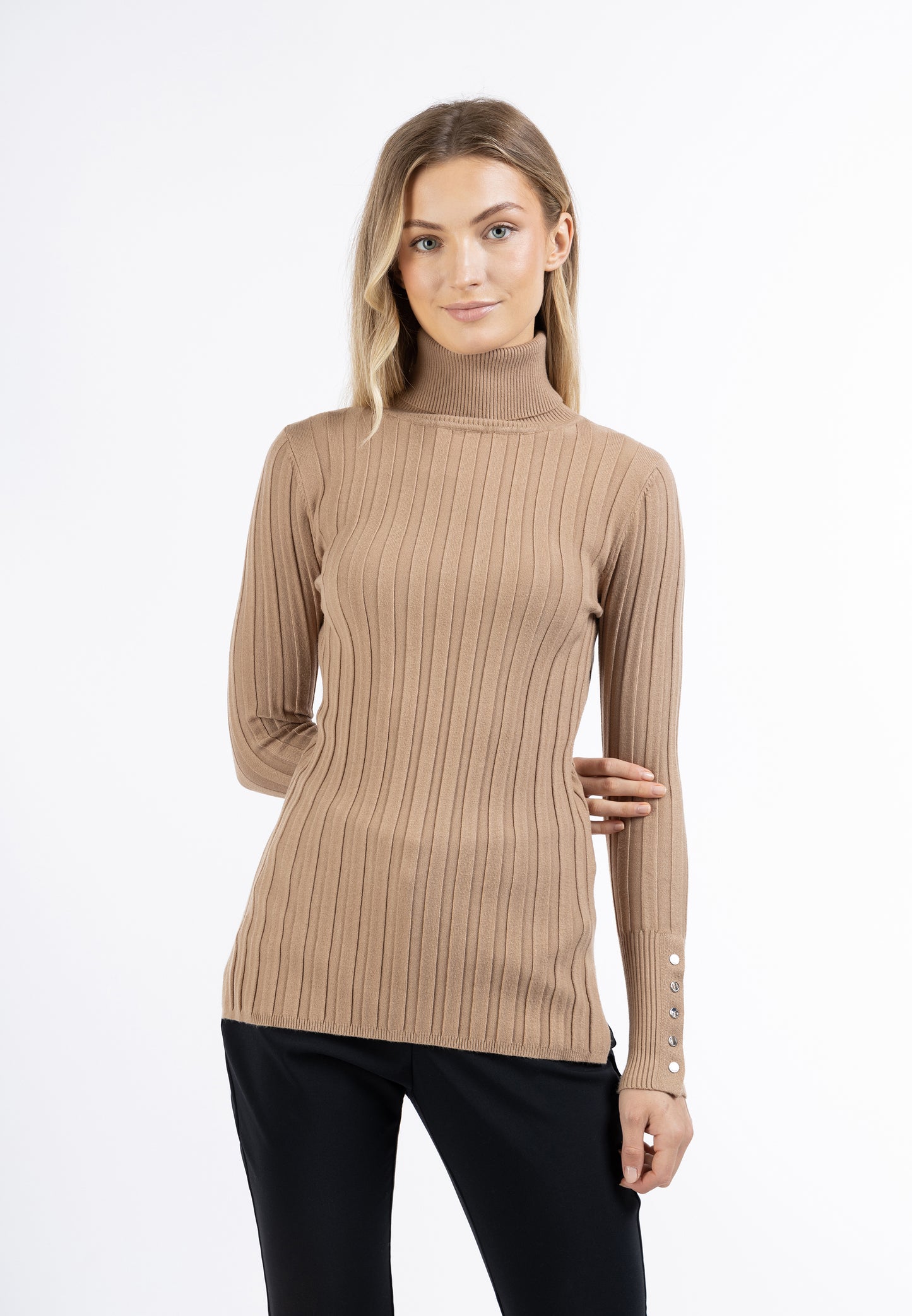 DreiMaster Klassik women's knit turtleneck sweater