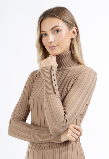 DreiMaster Klassik Women's Knit Turtleneck Sweater