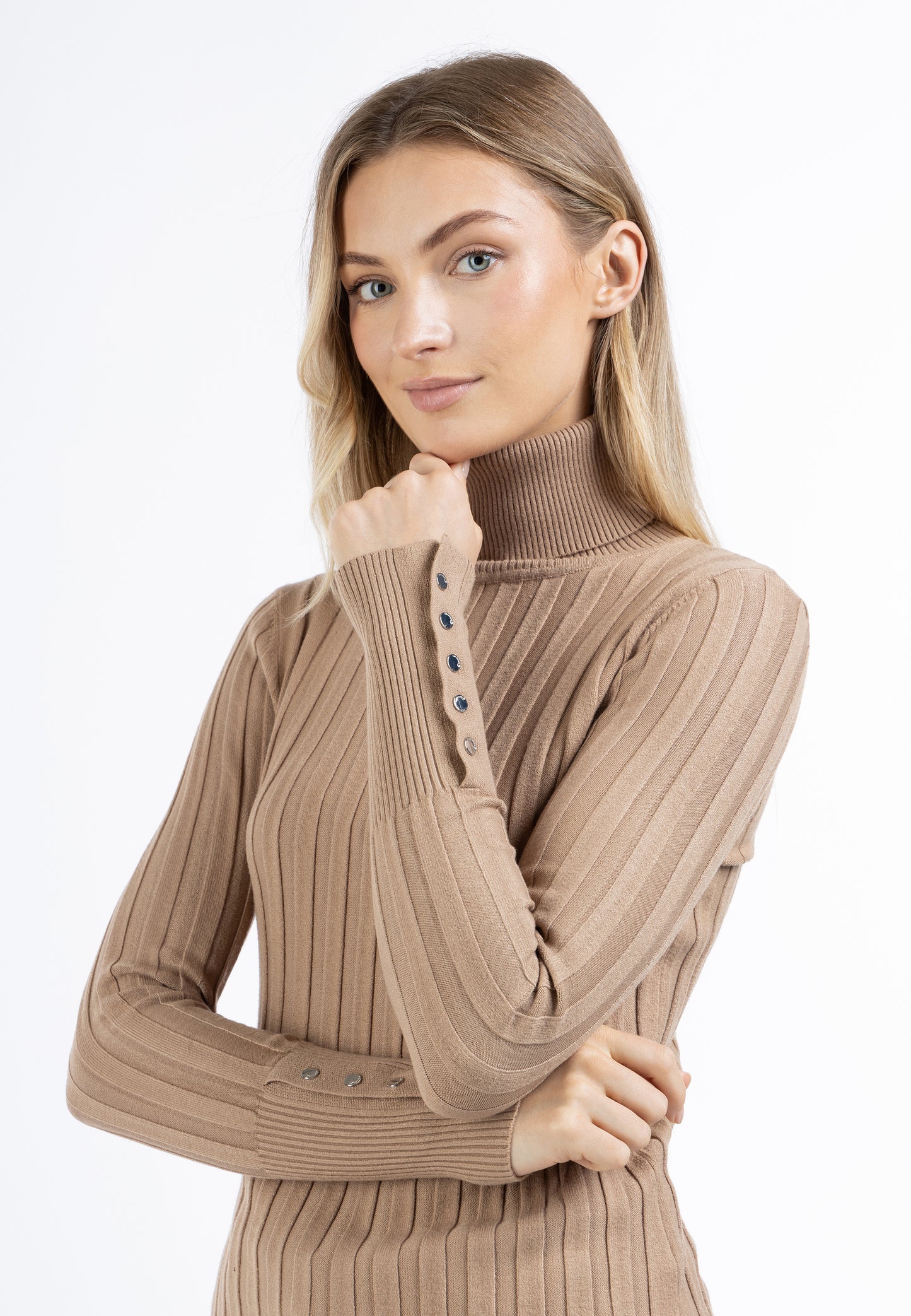 DreiMaster Klassik women's knit turtleneck sweater