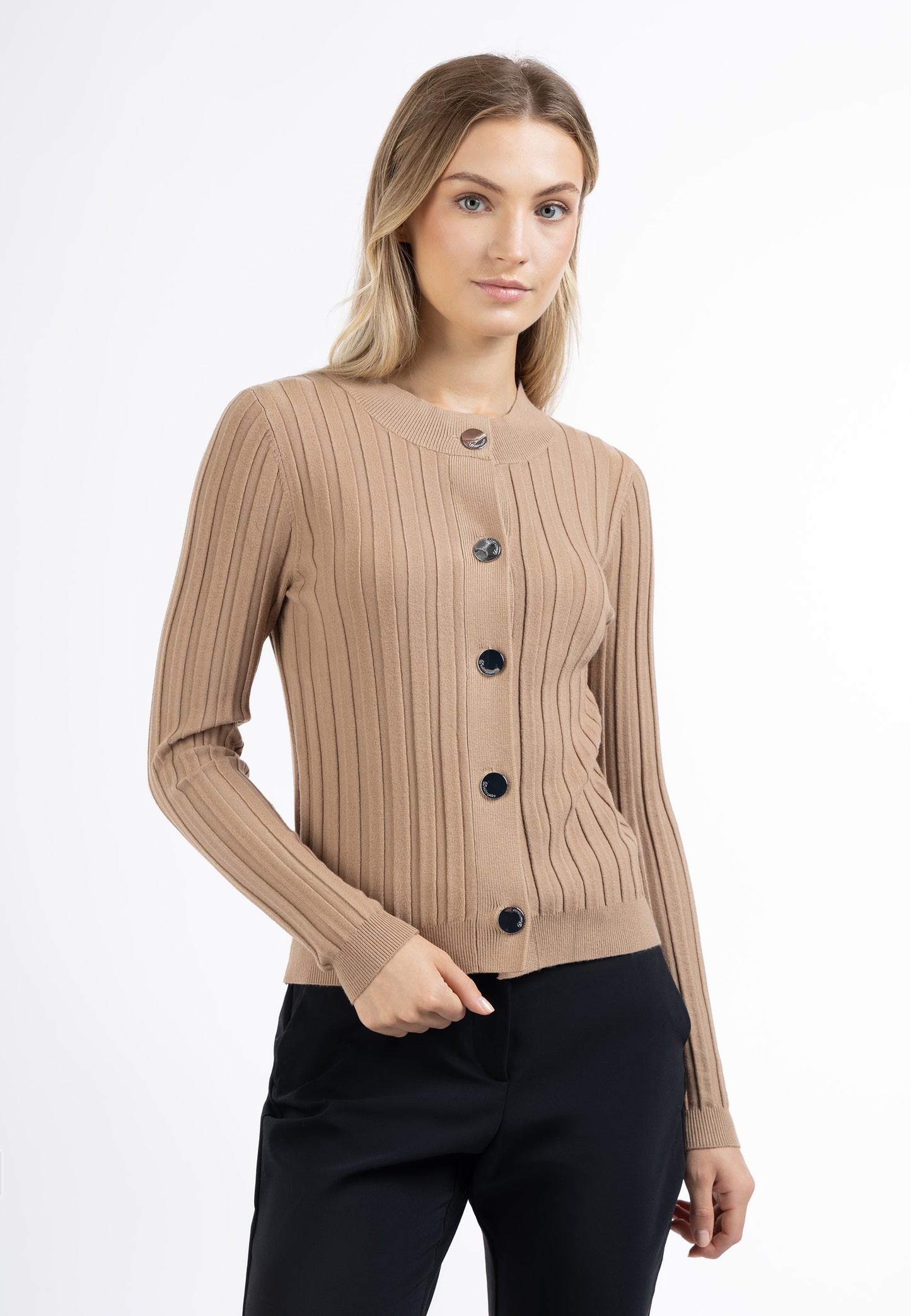 DreiMaster Klassik women's cardigan with Buttons