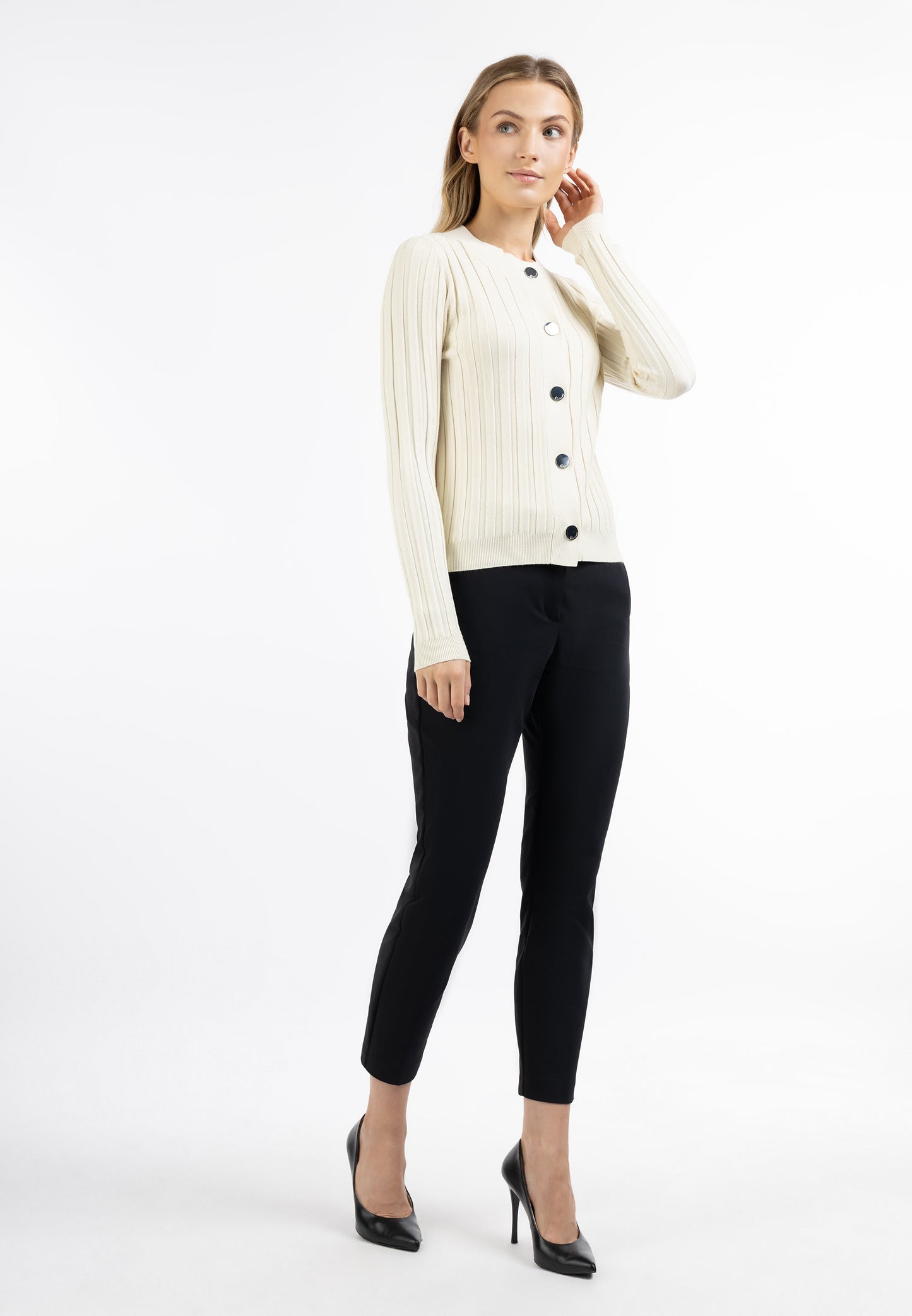 DreiMaster Klassik women's cardigan with Buttons