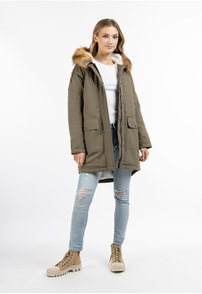 DreiMaster Vintage Parka damska zimowa