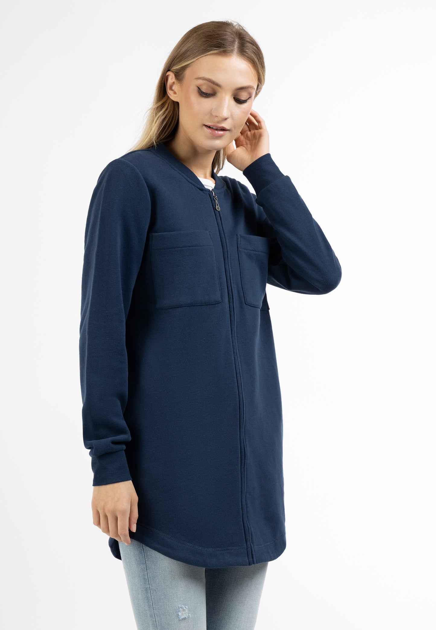 DreiMaster Vintage women's long sweat jacket