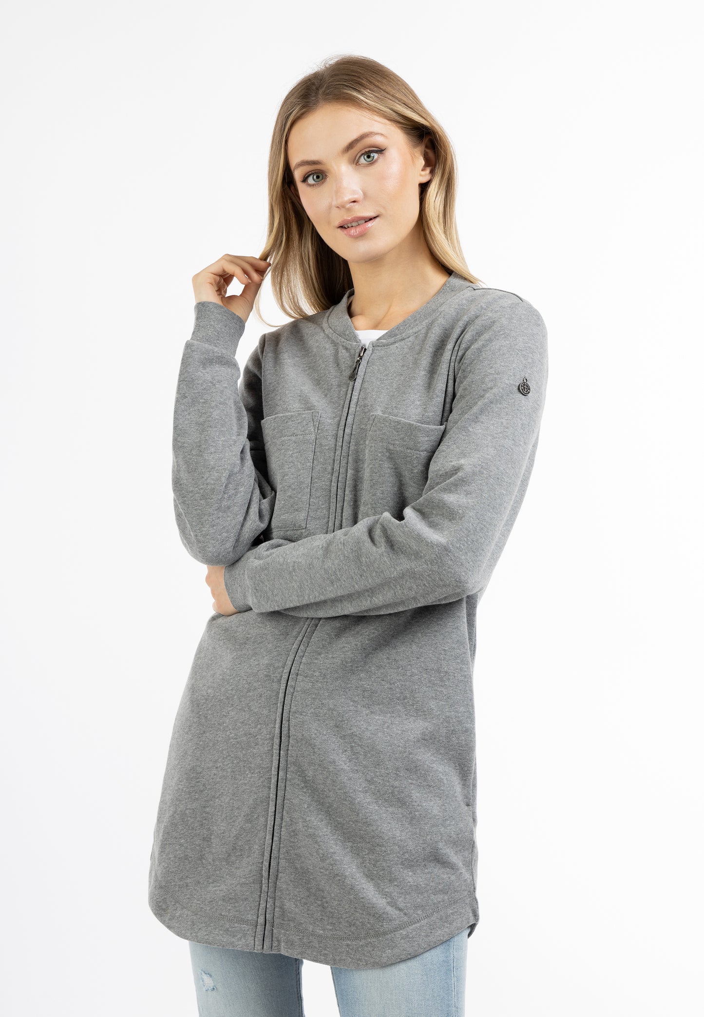 DreiMaster Vintage women's long sweat jacket