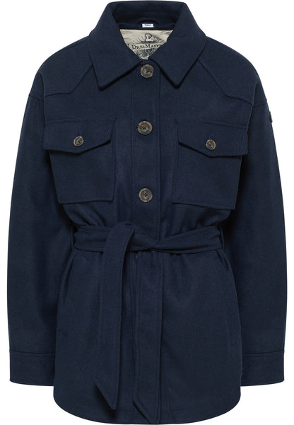 DreiMaster Vintage women's transitional jacket made from a wool blend
