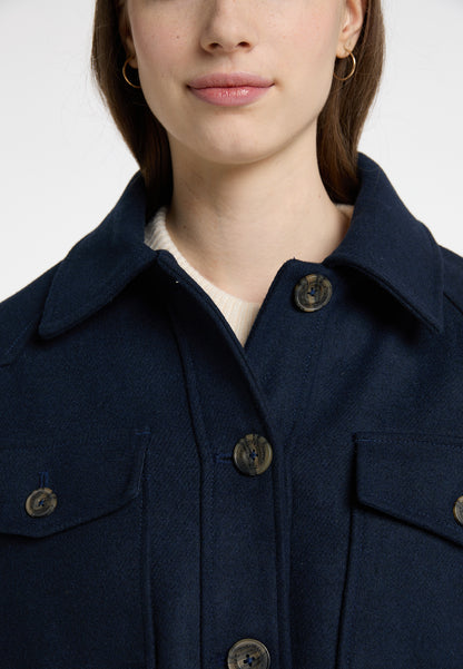 DreiMaster Vintage women's transitional jacket made from a wool blend