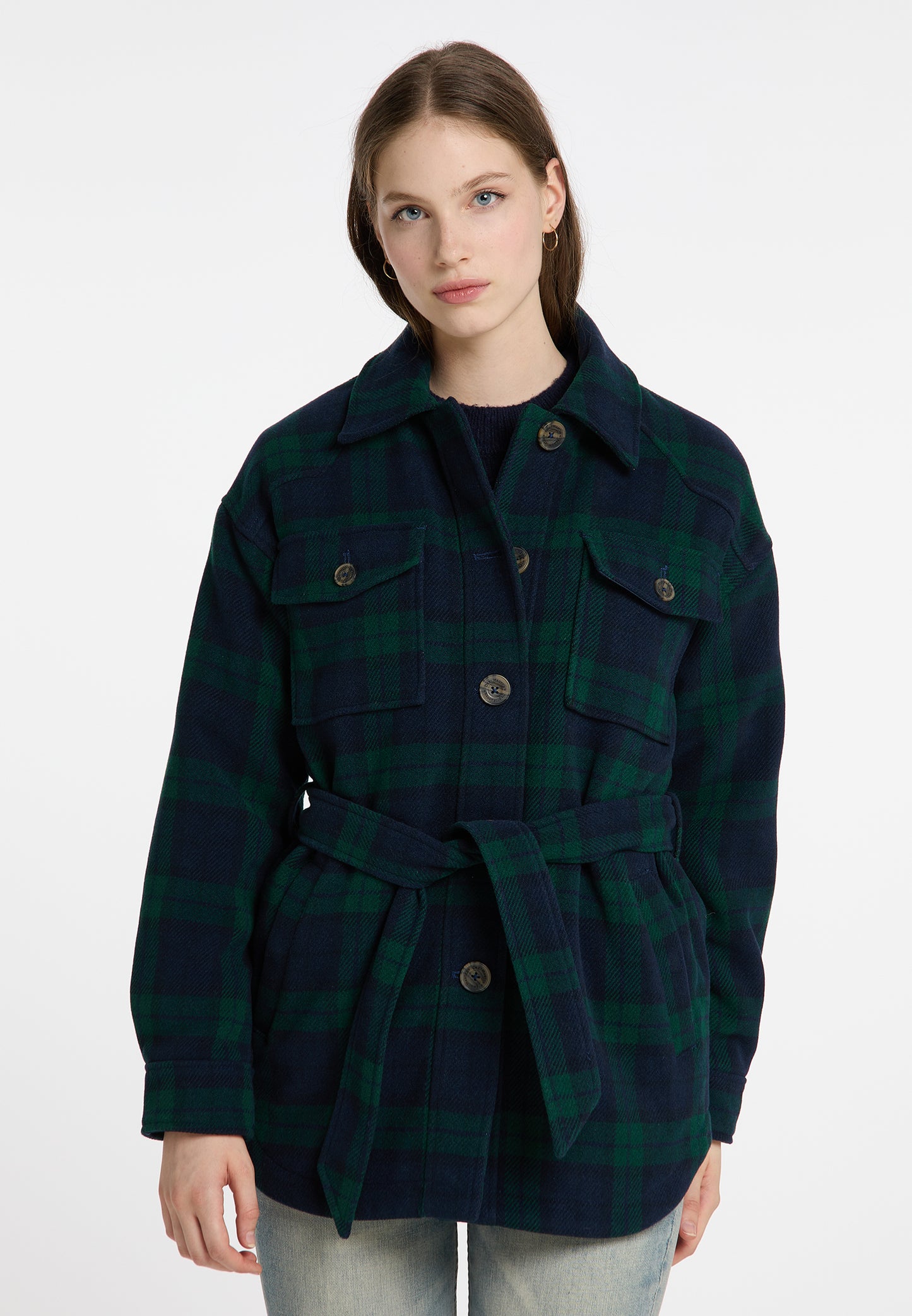 DreiMaster Vintage women's transitional jacket made from a wool blend