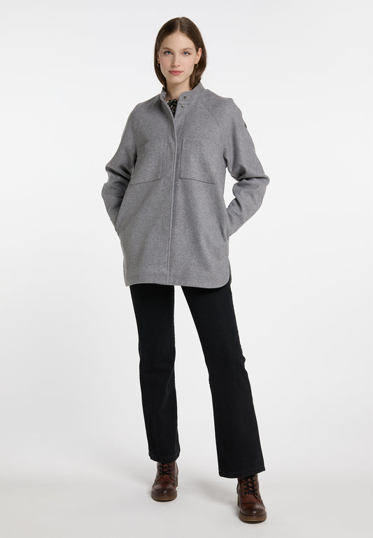 DreiMaster Vintage women's transitional jacket made from a wool blend