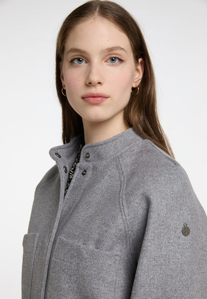 DreiMaster Vintage women's transitional jacket made from a wool blend
