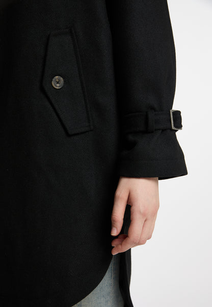 DreiMaster Vintage women's transitional coat made of wool blend