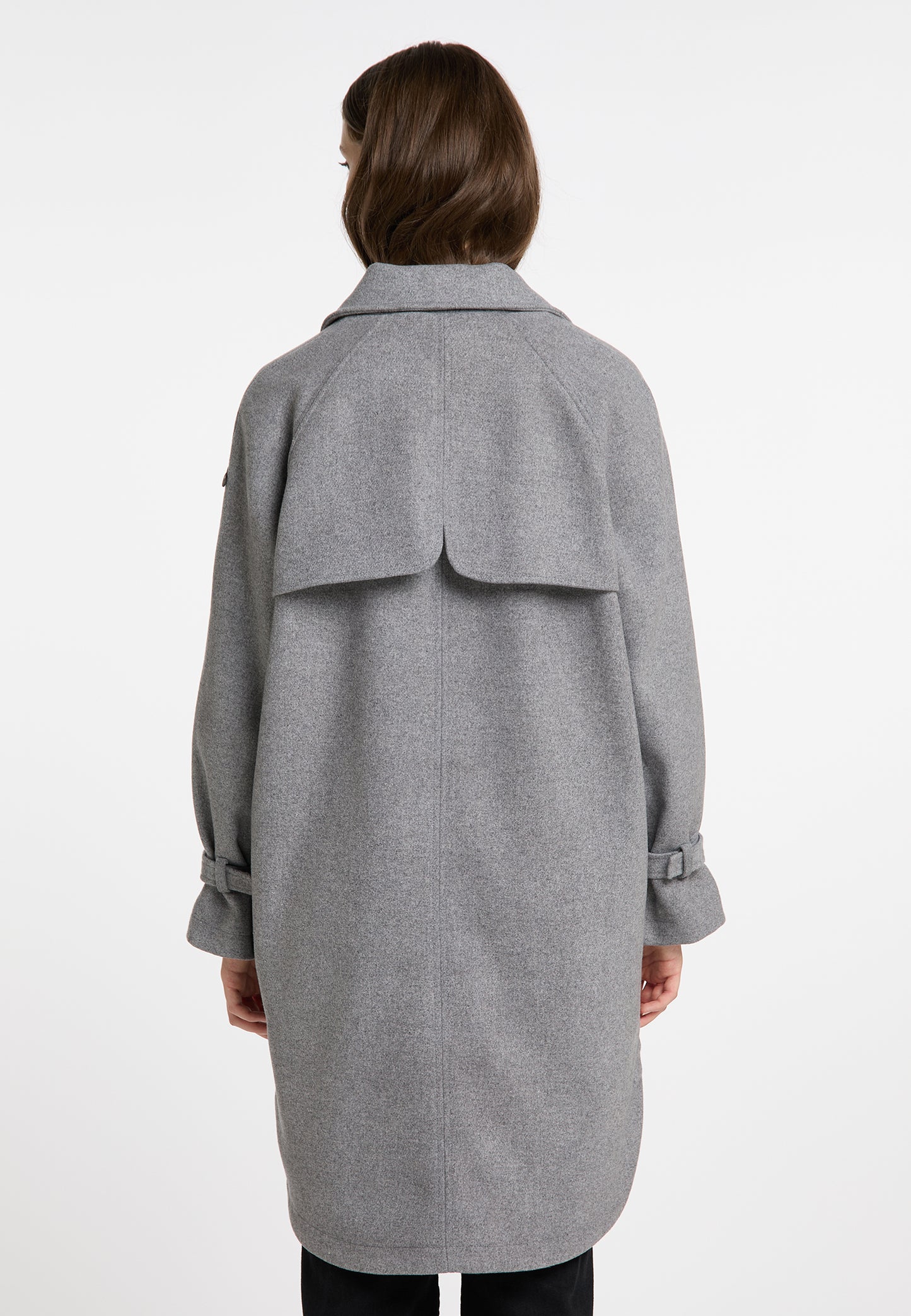 DreiMaster Vintage women's transitional coat made of wool blend