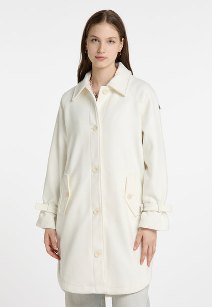 DreiMaster Vintage women's transitional coat made of wool blend